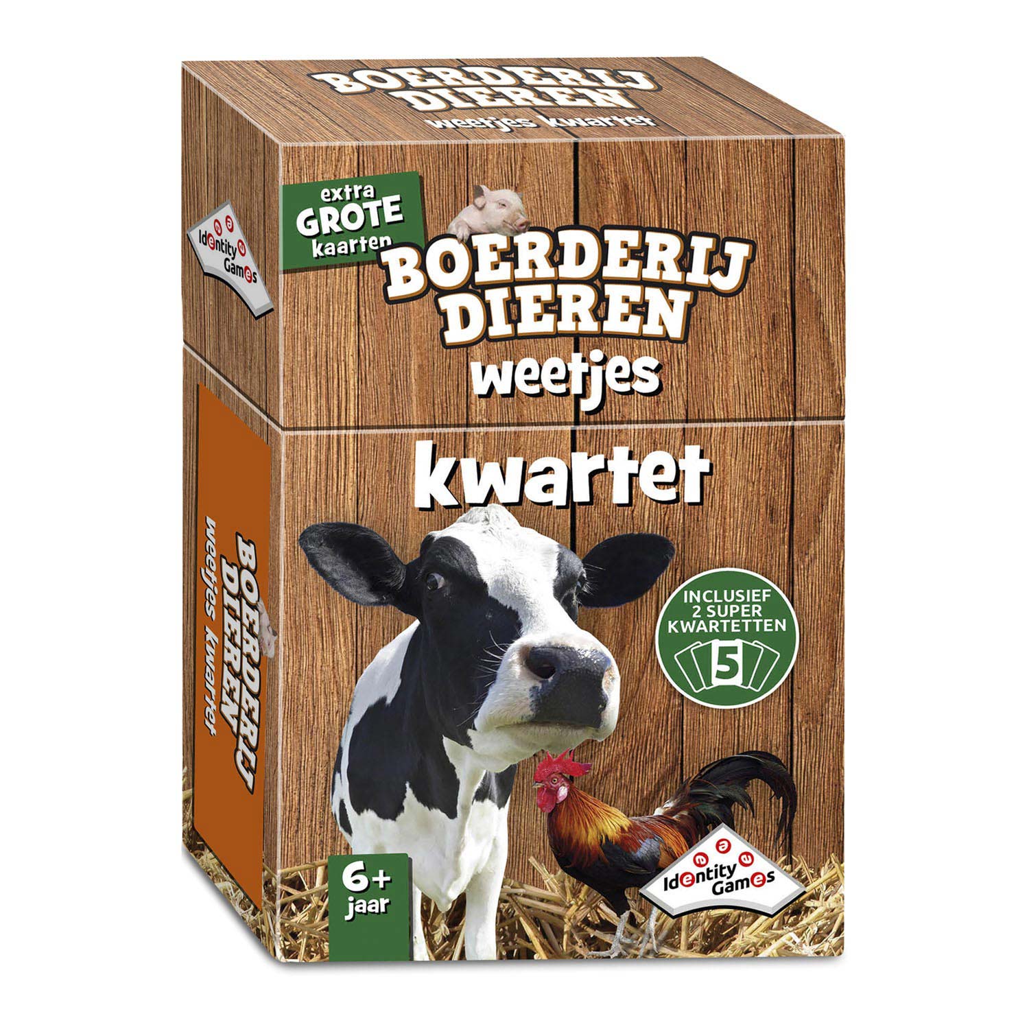 Identiteitsspellen boerderijdieren weetjes kwartet