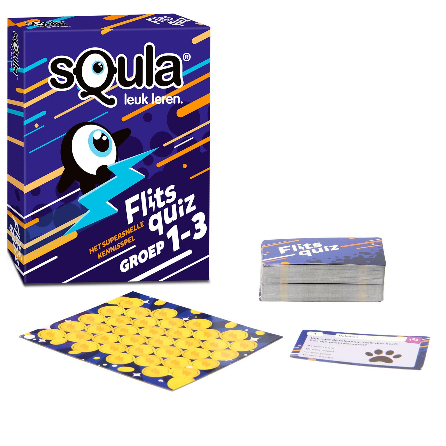 Identiteitsspellen squla flitsquiz - groep 1 2 3