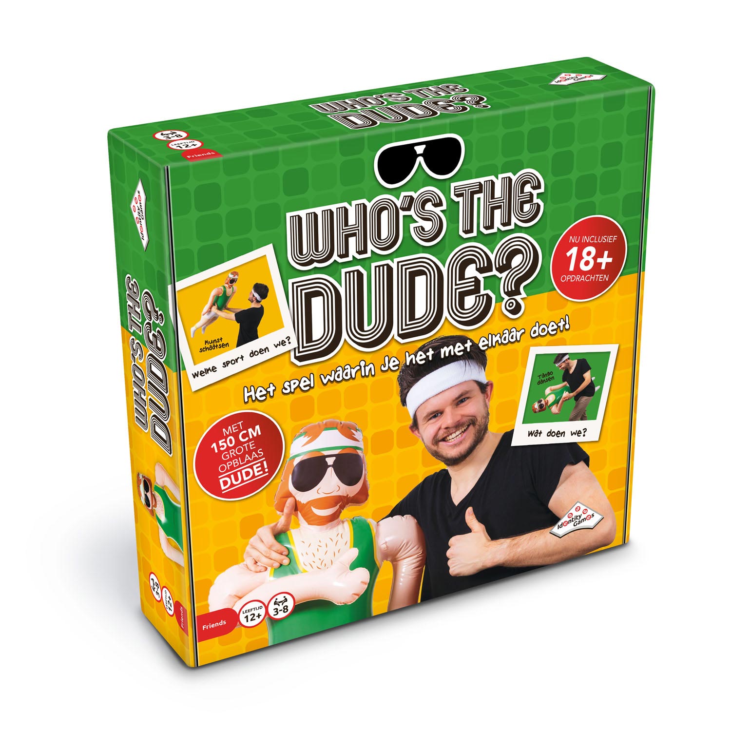 Identiteitsspellen Wie is die kerel?