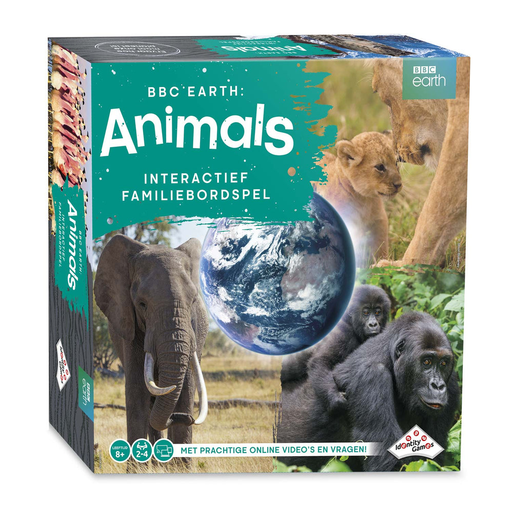 Identiteitsspellen bbc aarde dieren interactief familiebordspel