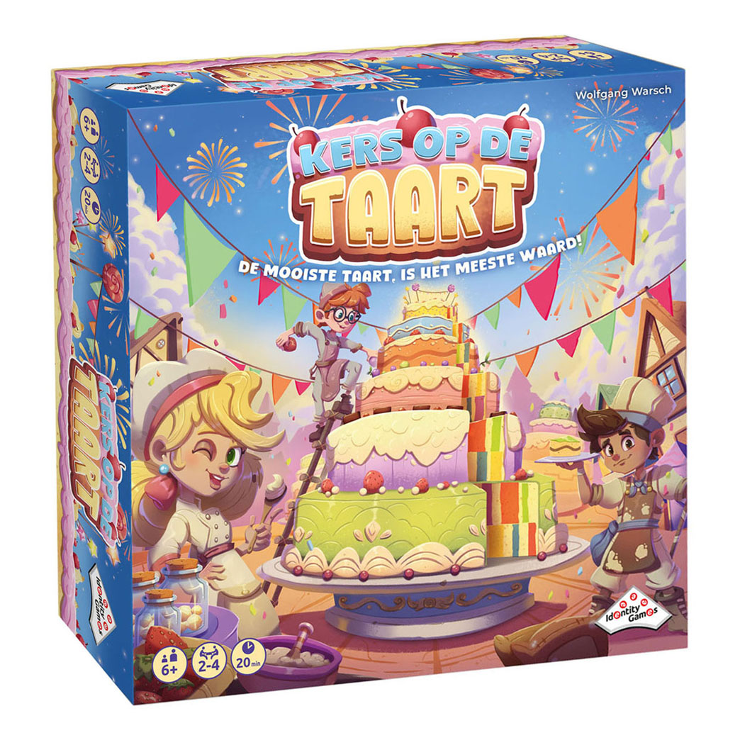 Identity games kers op de taart bordspel