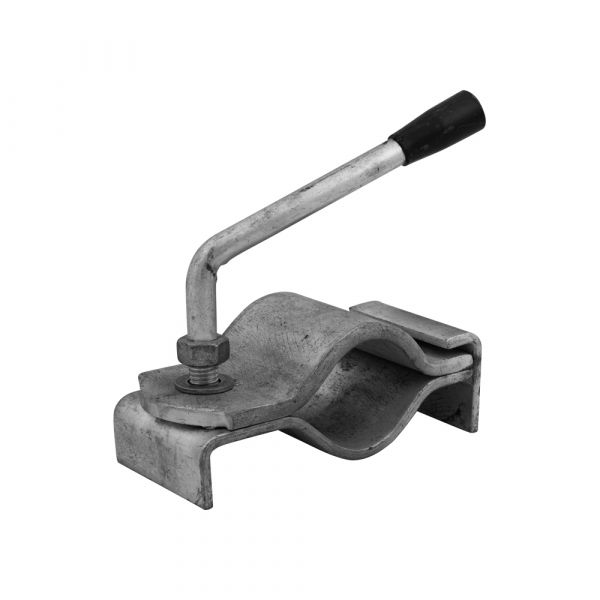 Clamp-on jockey wheel bracket 60 mm.