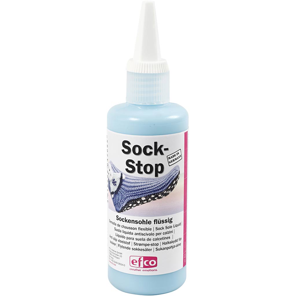 Creativ company sokstop antislip lichtblauw, 100ml