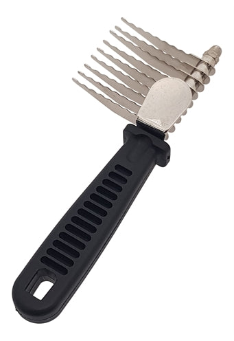 Gereedschap-2-groom Klittenkam kunststof greep