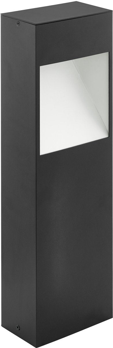 Eglo led-buitenvloerlamp manfria 10 w 38 cm antraciet