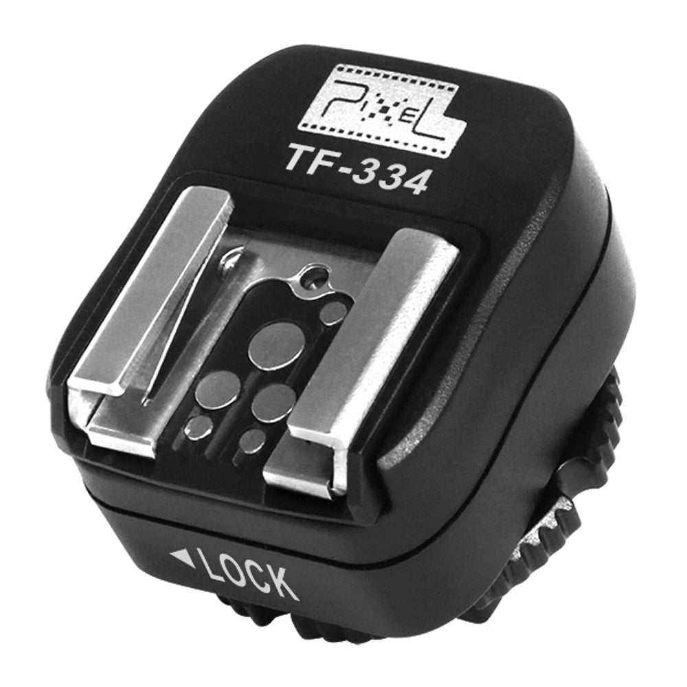 Pixel flitsschoenadapter tf-334 van sony mi naar canon nikon