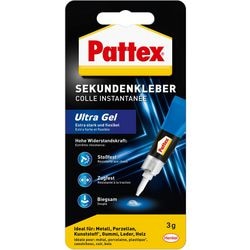 Secondelijm pattex ultra gel 9hpsg2c 3gr
