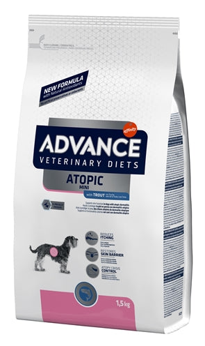 Advance Veterinary dieet hond atopisch mini