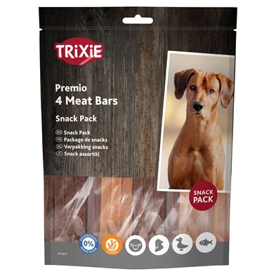 Trixie Premio vlees bars kip eend lam zalm