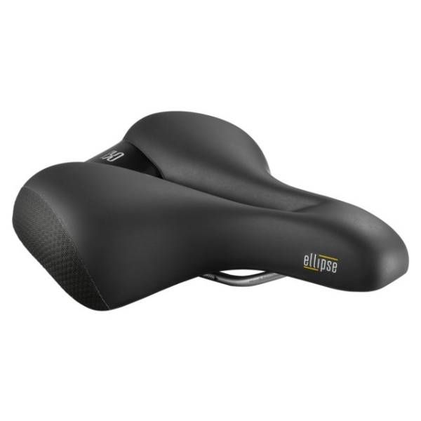 Selle royal zadel ellipse relaxed zwart