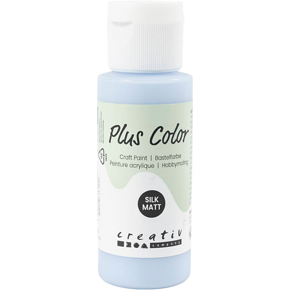 Creatief bedrijf plus kleur acrylverf, lichtblauw, 60ml