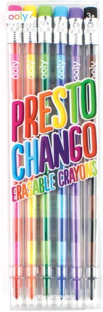 Ooly - presto chango - 6 verwisselbare krijtjes