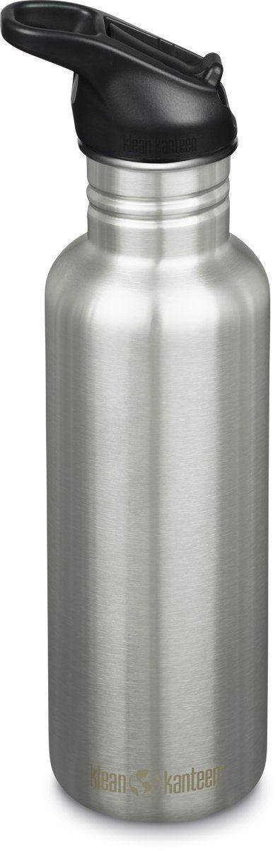 Klean kanteen classic flip sportdop - 800 ml - brushed stainless