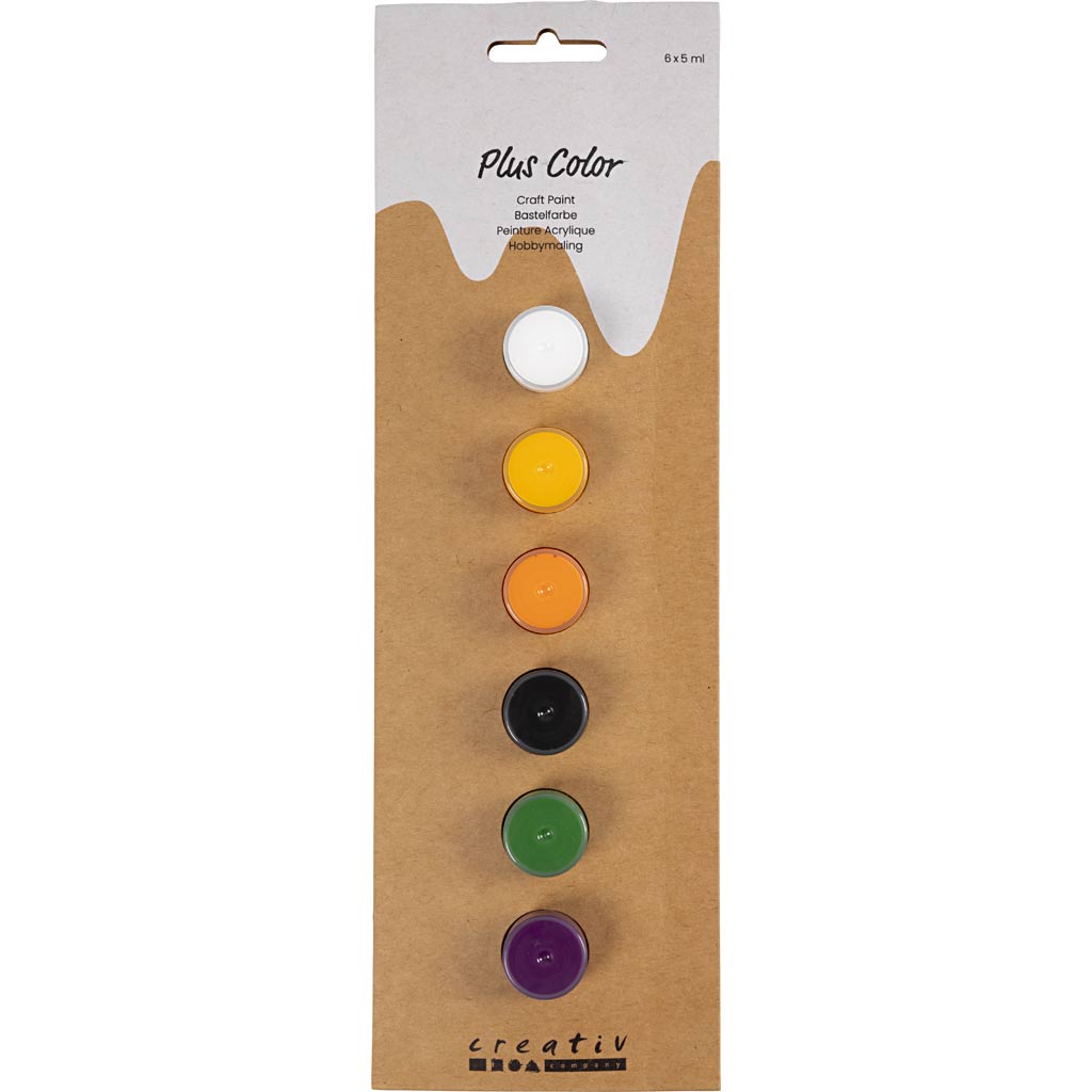 Creativ company https: www.cchobby.nl plus-color-acrylverf-halloween-kleuren-6x5-ml-1-doos