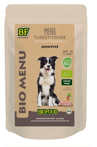 Biofood Biologisch hond kalkoen menuzakje
