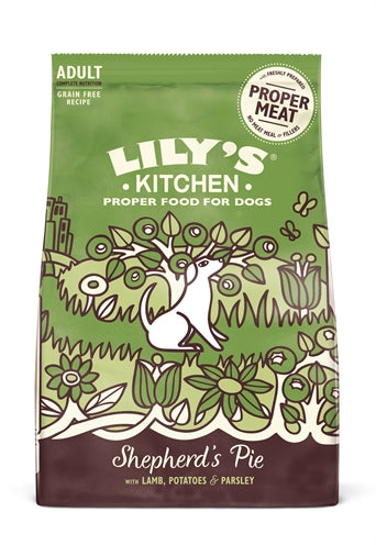 Lily's keukenhond volwassen lam shepherd's pie