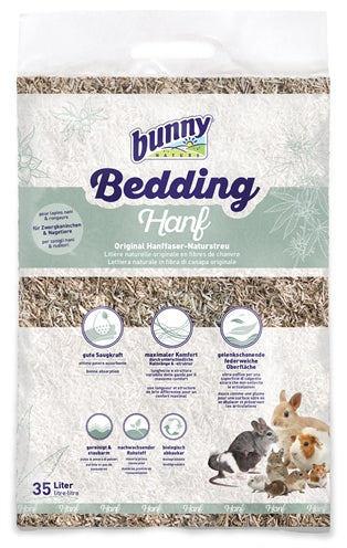 Bunny natuur Bunnybedding hanf hennepvezel