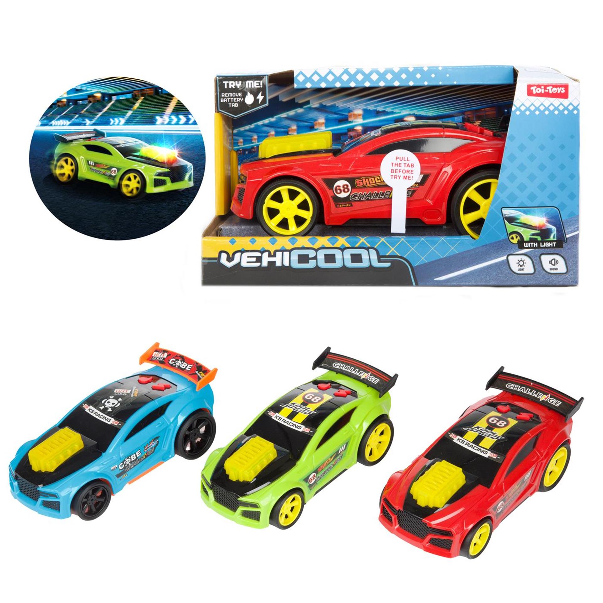 Toi-toys voertuig rally auto met licht en geluid