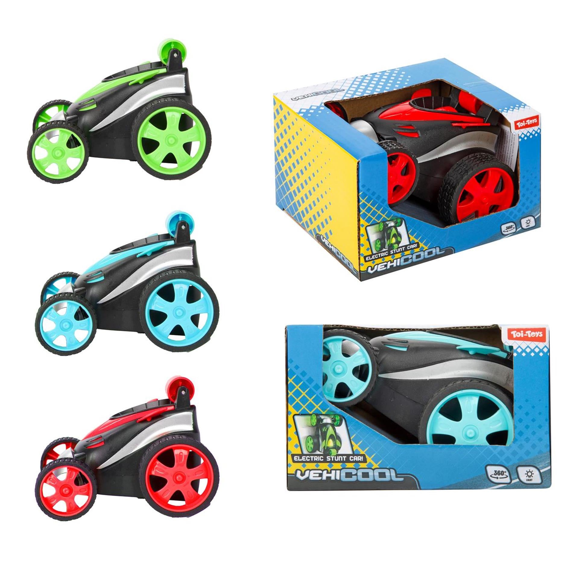 Toi-toys vehicool elektrische 360 stuntauto met licht