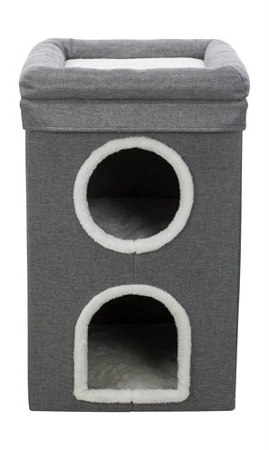 Trixie Krabpaal kattentoren saul grijs