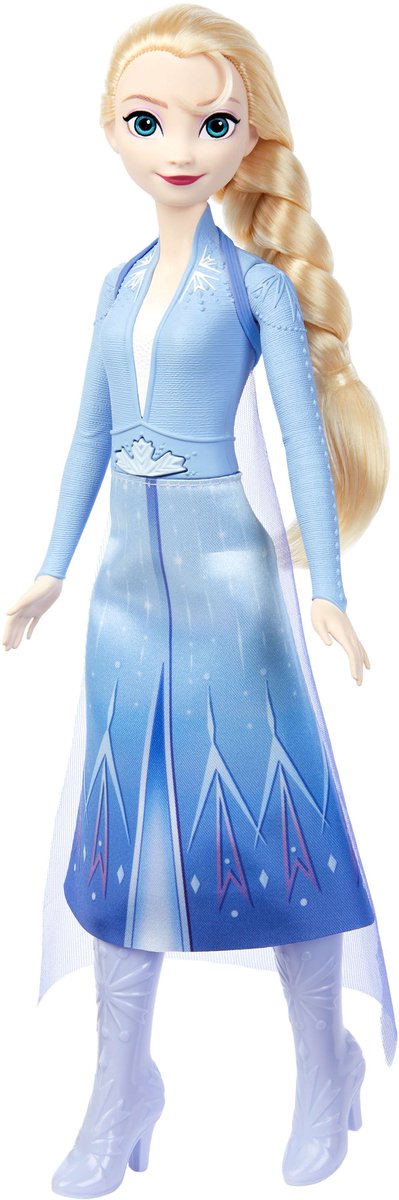 Mattel disney frozen jdl60, modepop, vrouw, 3 jaar, meisjes, geluid, meerkleurig
