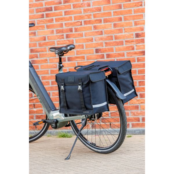 Burgers - new looxs tas new looxs double pannier camping zwart | 66l