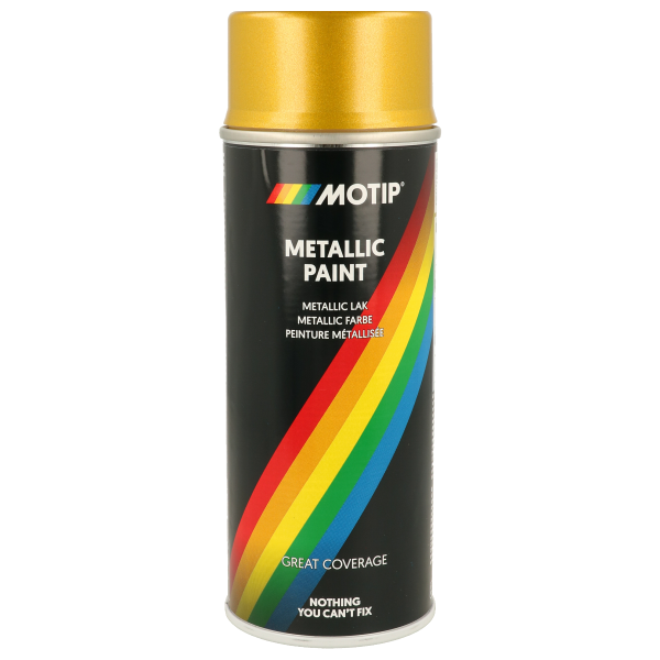 Motip spray can 400ml metallic-gold