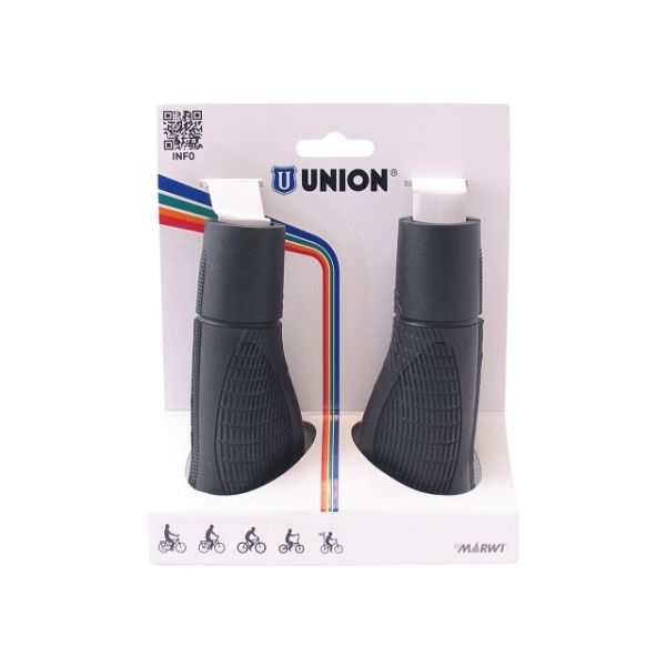 Marwi GP-03 fietshandvatset, 138 138mm, zwart