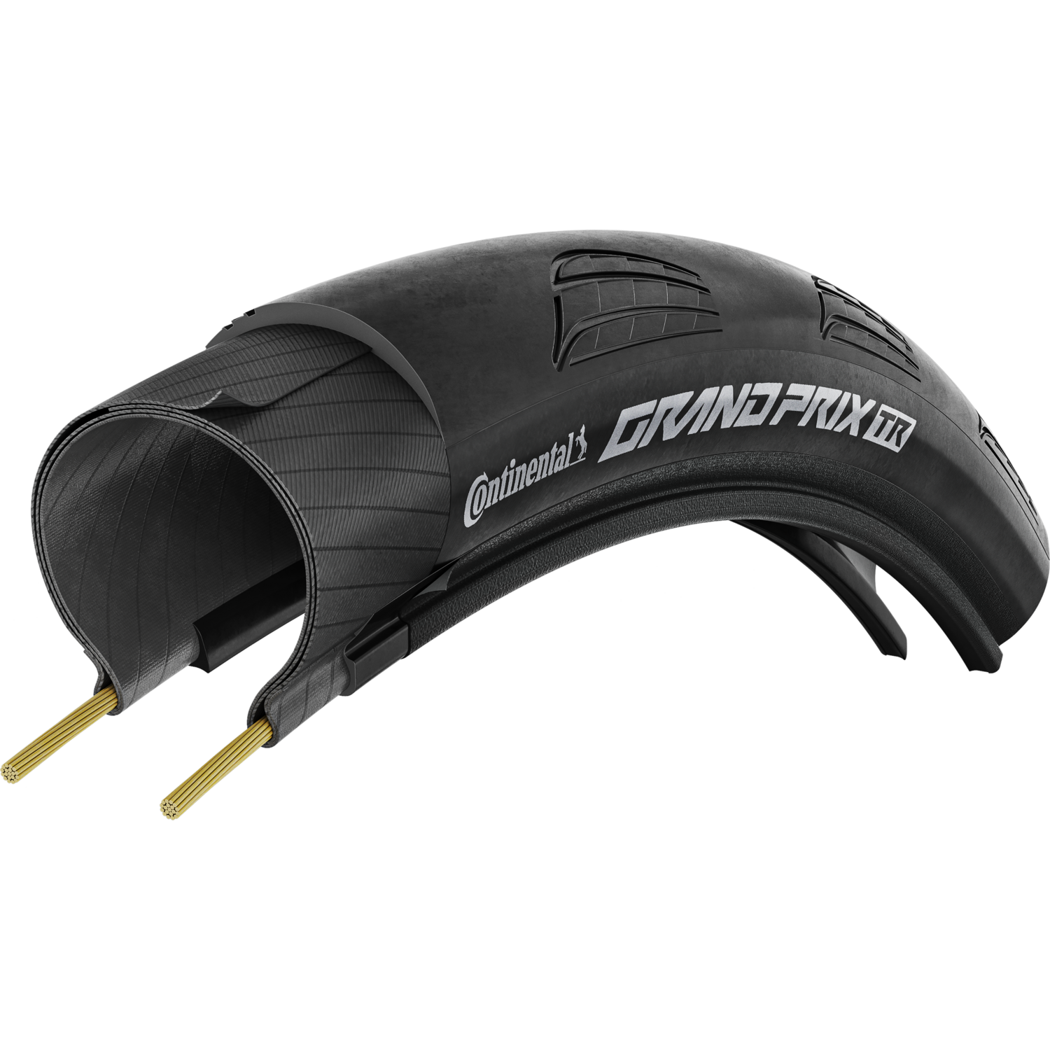 Continental vouwband grand prix tr 28-622 tr zwart