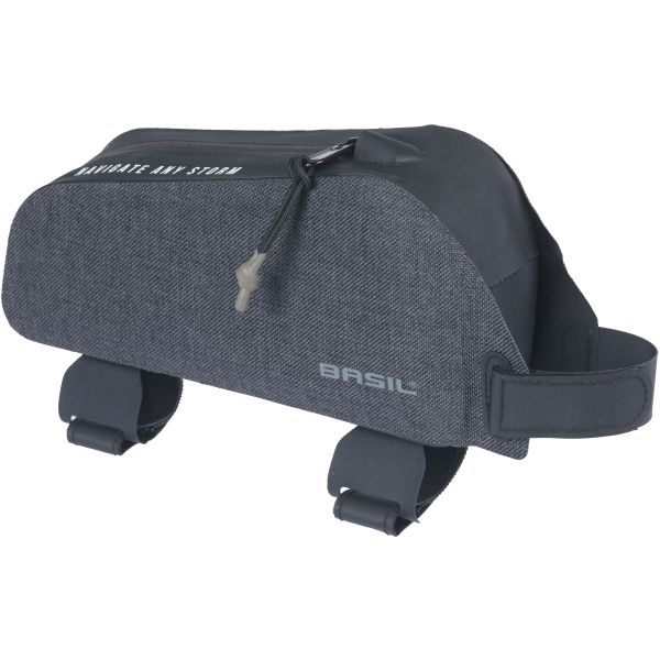 Basil frametas navigator sorm bovenbuis 0,8 liter - 5 x 17 x 7 cm - zwart