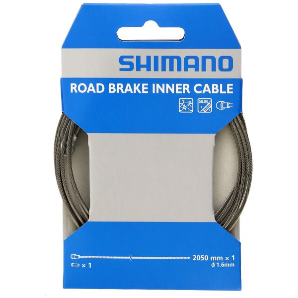 Shimano rem binnenkabel race rvs 2050mm