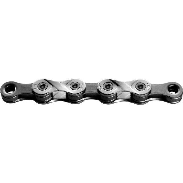 KMC X9 Silver Grey Bicycle Chain (1/2 x 11/128) - 122 links