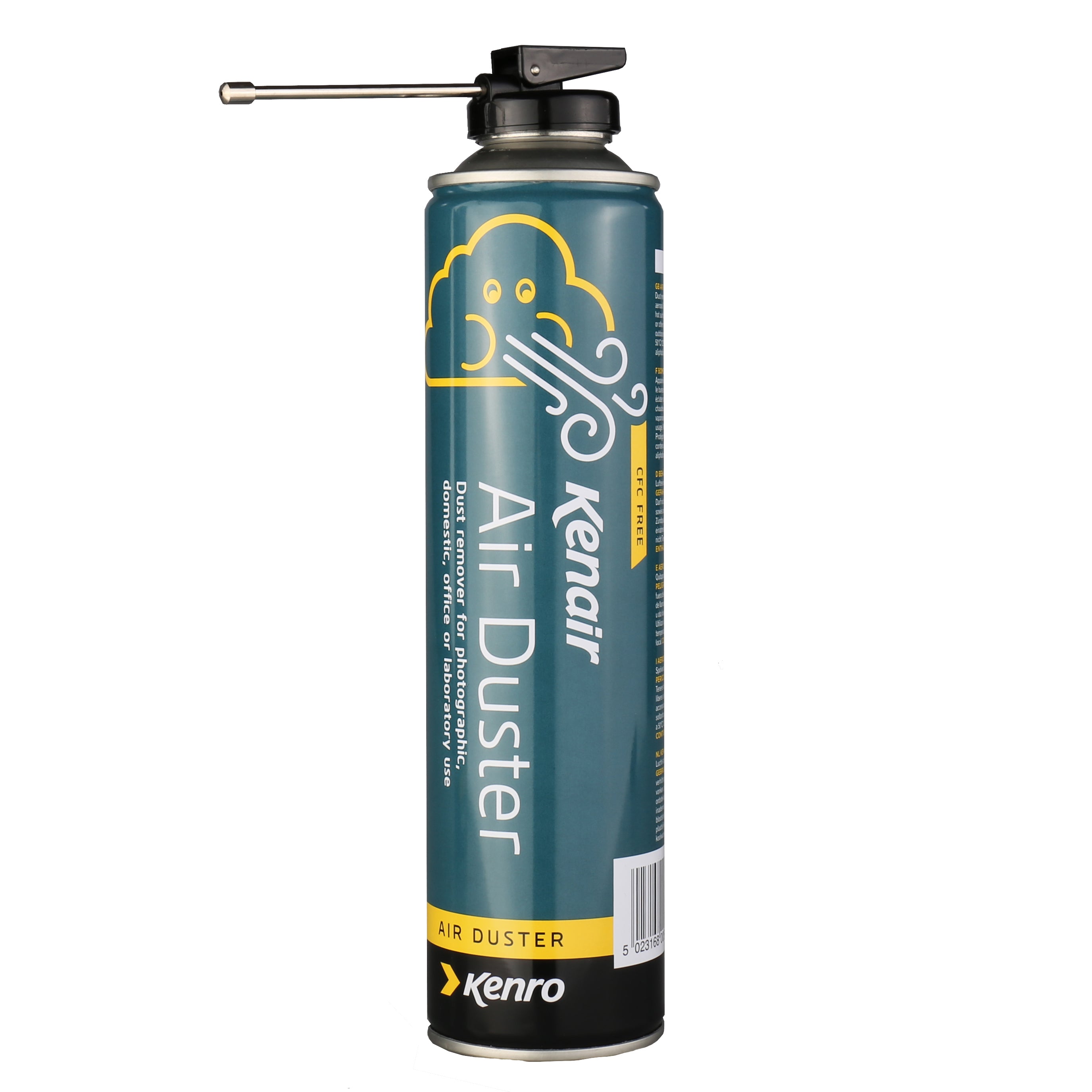 Kenro Spuitbus lucht + Kunststof Kraan 360 ml