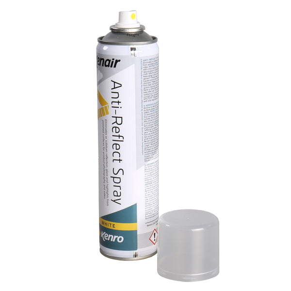 Kenro anti-reflection spray matte for white background