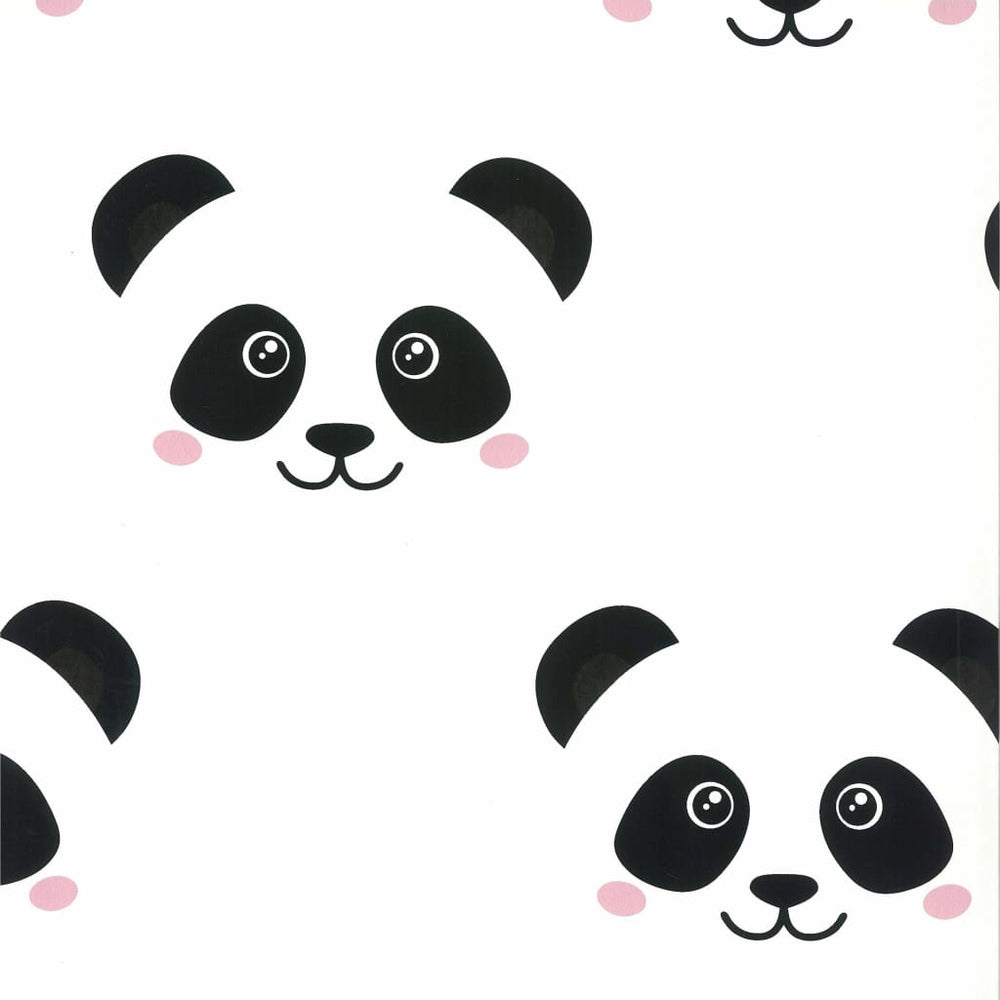 Noordwand behang fantastische wereld panda wit