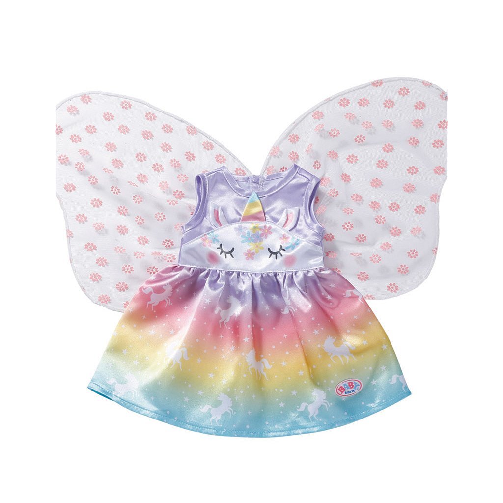 Zapf baby born kleertjes eenhoorn elfjesoutfit 43 cm