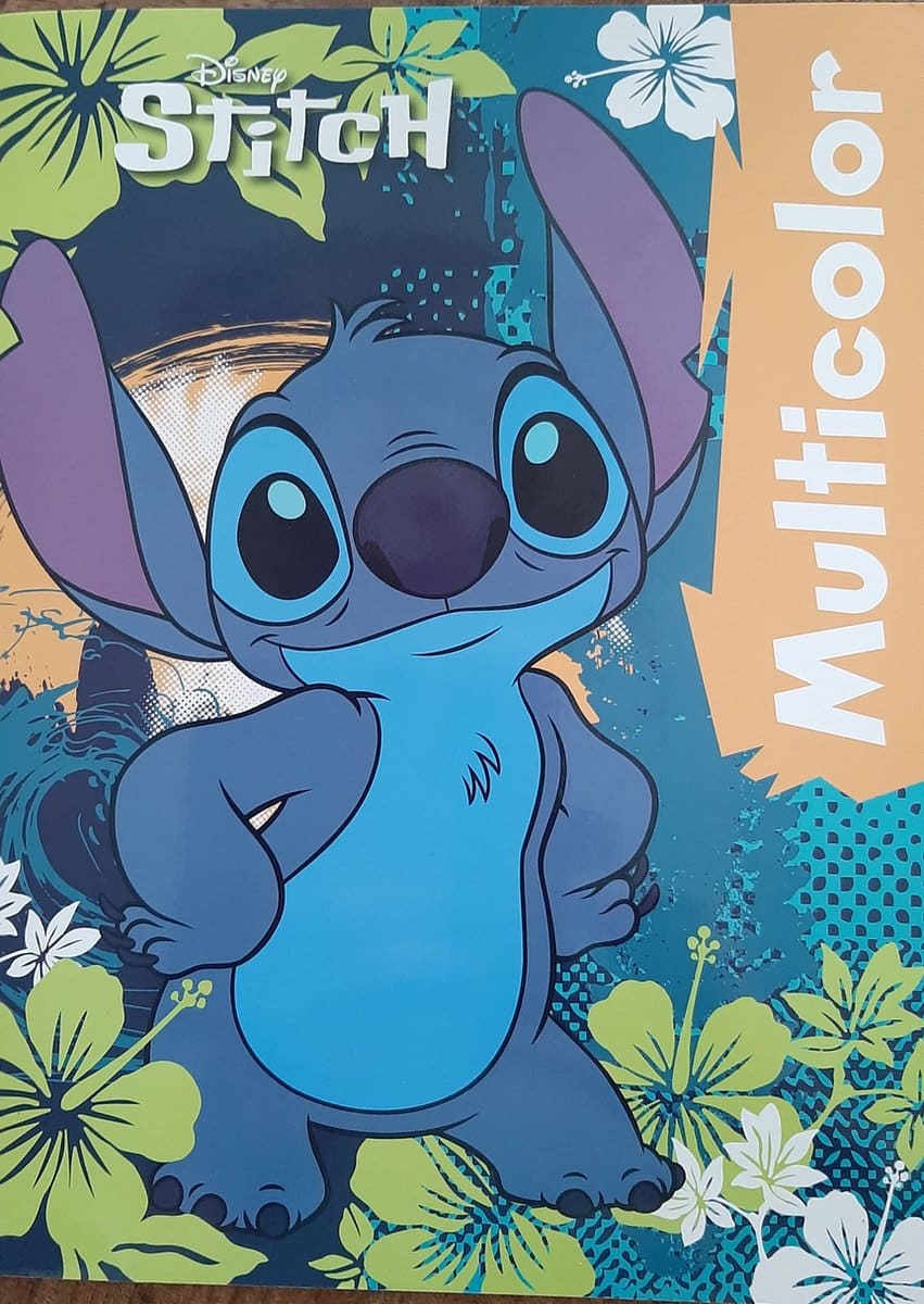 Intro stitch kleurboek veelkleurig met 32 pagina's