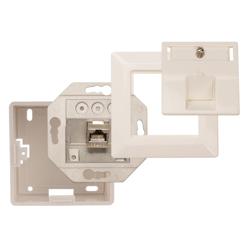 Hirschmann hirsch data wandcontactdoos 1x