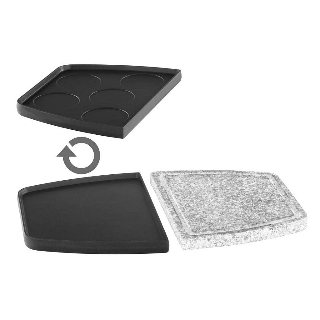 Cloer 6435 raclettegrill met natuursteen 1200w