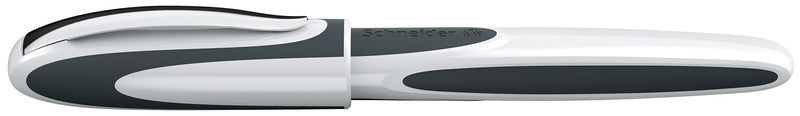 Schneider schrijfwaren schneider rollerbal - ray - penpunt m - wit grijs – s-187849