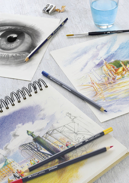 Faber Castell fc-114648 aquarelkleurpotlood faber-castell goldfaber etui 48 stuks
