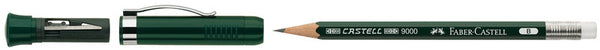 Faber-castell grafietpotlood - serie 9000 - hardheid b - perfect pencil - fc-119037