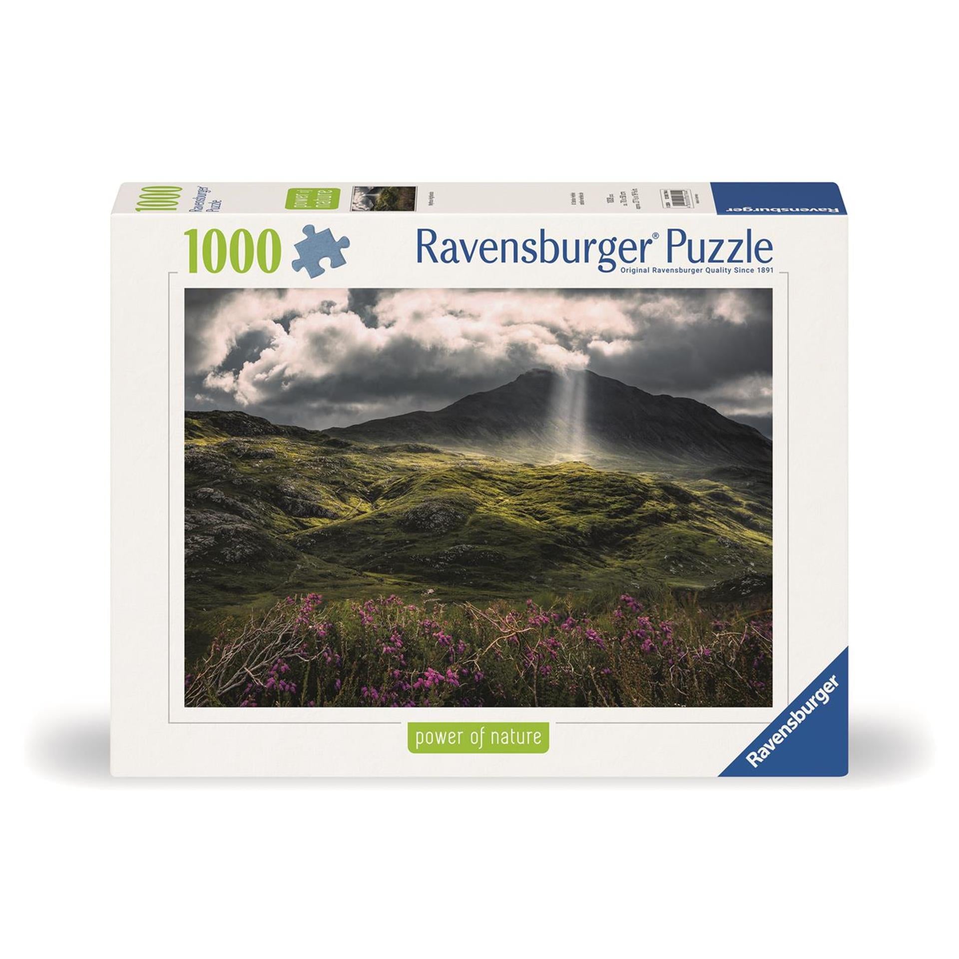 Ravensburger legpuzzel mysterieuze berge, 1000st.