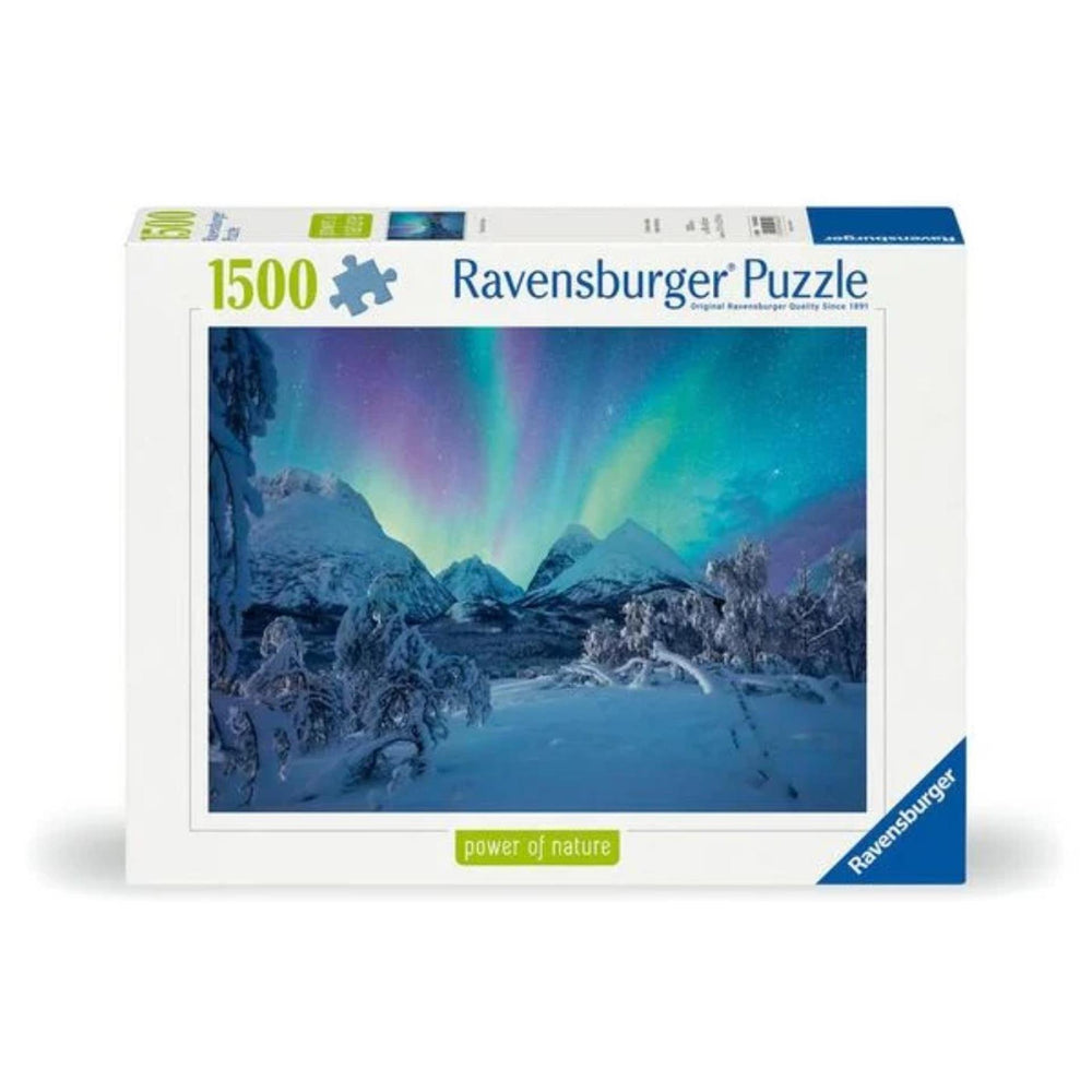 Ravensburger puzzel als de noordlichter tanzen 1500 stukjes is