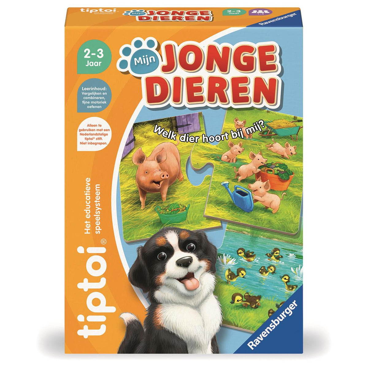Ravensburger tiptoi mijn jonge dieren - interactief spel voor 1-4 jaar -
