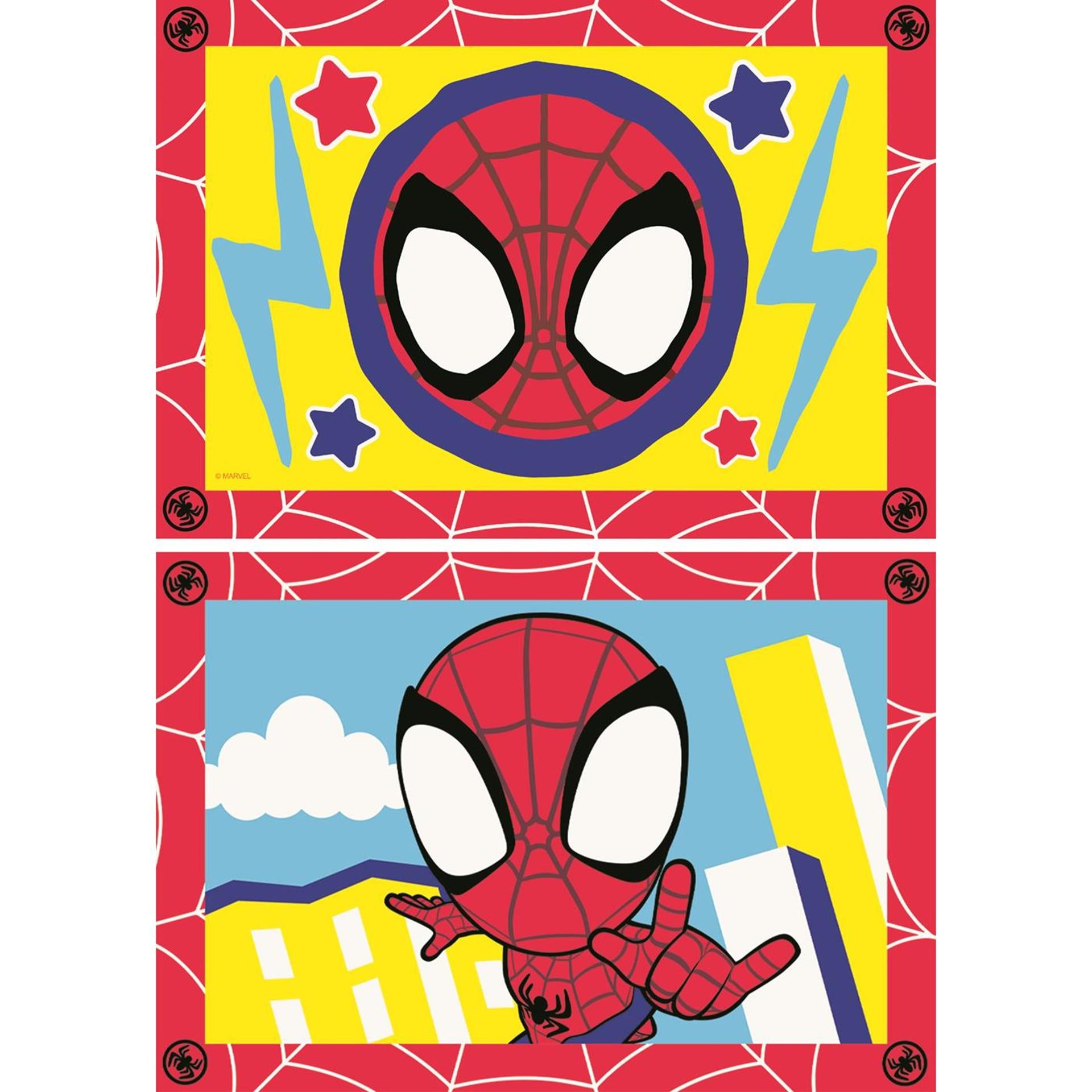 Ravensburger creart schilderen op nummer - jonge spidey