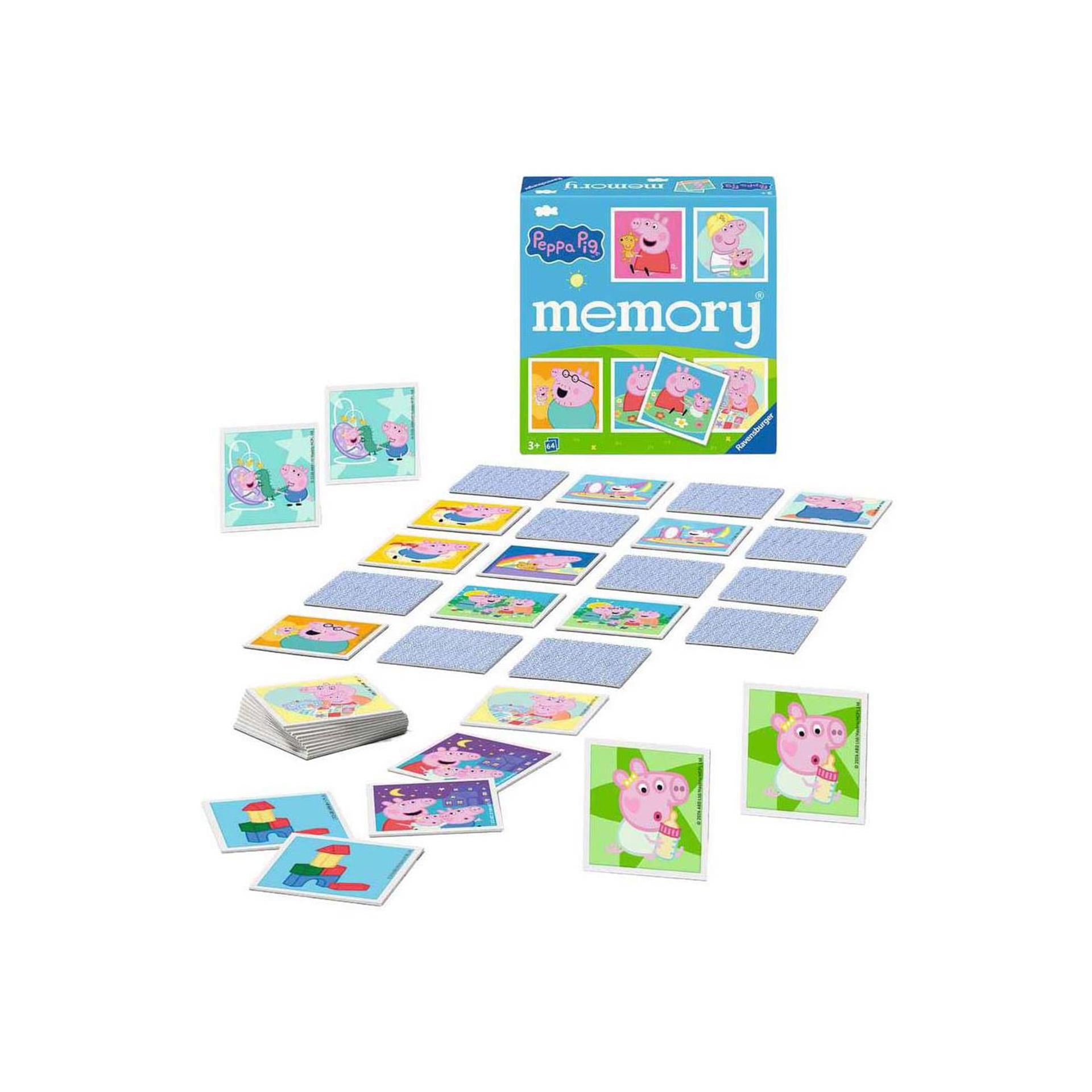 Ravensburger – memory® peppa pig – gezelschapsspel