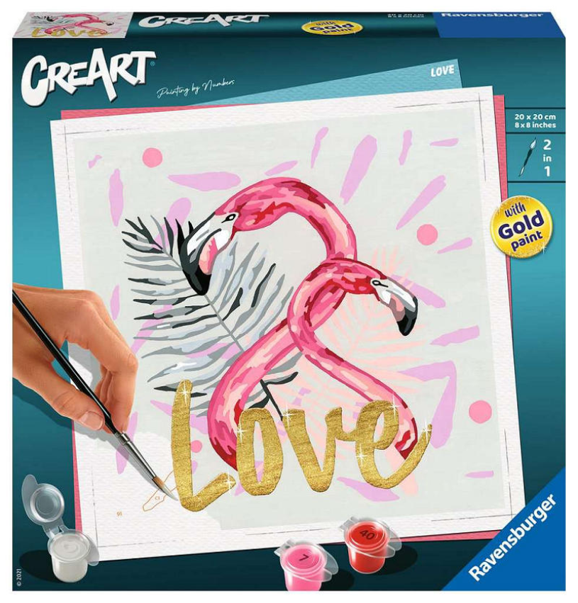 Ravensburger creart schilderen op nummer - love