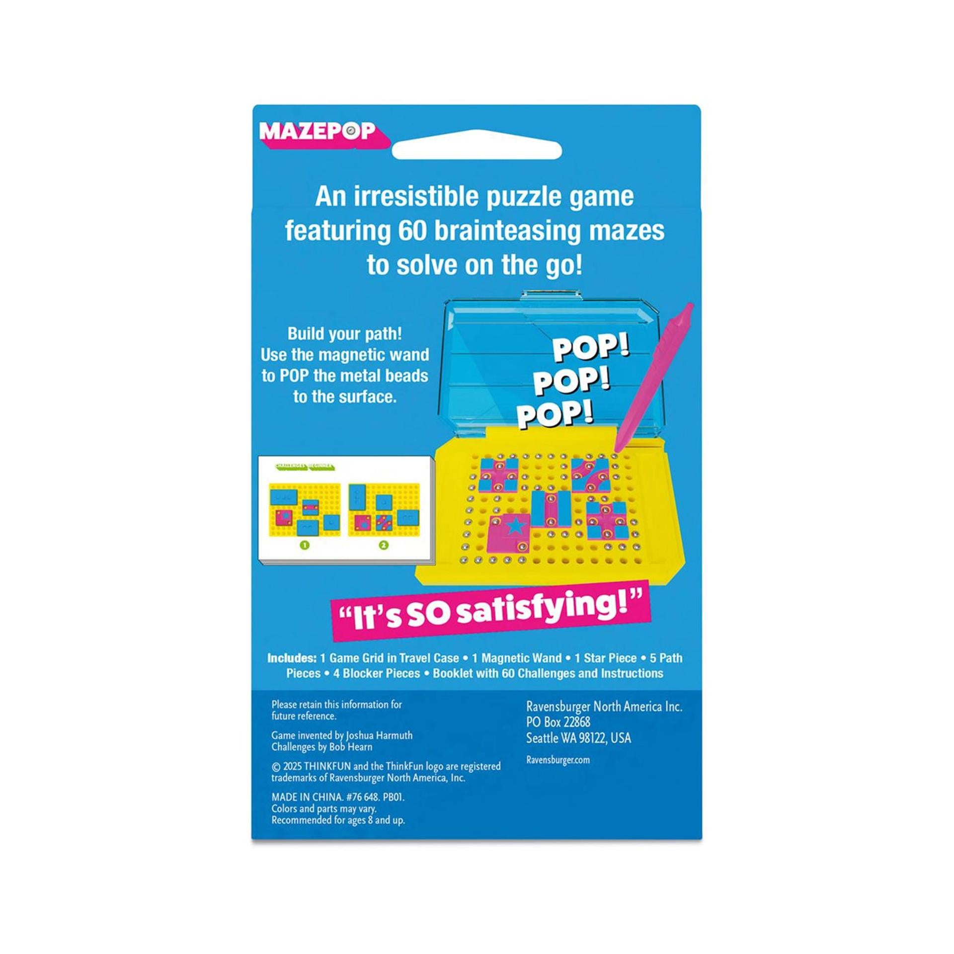 Ravensburger thinkfun maze pop