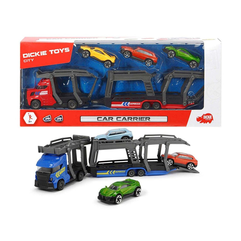 Dickie toys autotranssporter + 3 auto #039;s